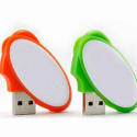 USB-Флешка на 16Gb овальна з логотипом